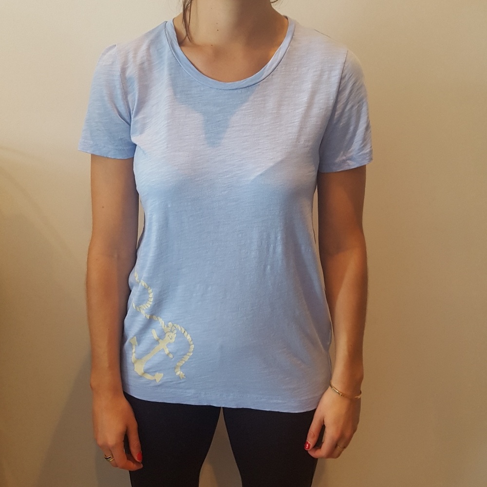 J Crew Anchor T-shirt - Picture 3 of 4